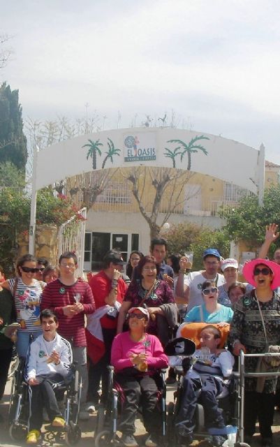 Visita a la granja escuela 'El Oasis' del Centro de Día de Personas con Discapacidad Intelectual