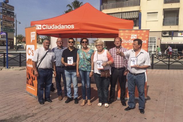 Ciudadanos (C’s) lleva un mensaje de regeneración a Mazarrón