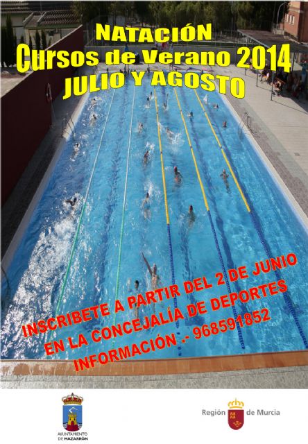 El 2 de junio se abre el plazo de inscripción para los cursos de natación, surf, multiactividad náutica, tenis y tenis de mesa