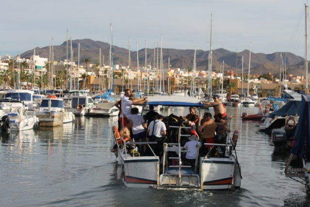 75 participantes compiten en el segundo día de los campeonatos nacionales de fotografía y vídeo submarino