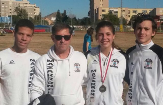 La mazarronera Sara Valls se proclama campeona regional de atletismo en pruebas combinadas