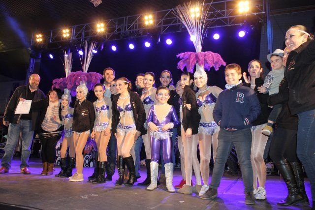 La Peña Olé de Totana gana el desfile de comparsas visitantes de Mazarrón