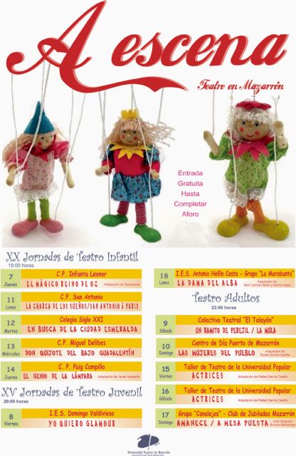 El CIME acoge las jornadas de teatro infantil, juvenil y adultos