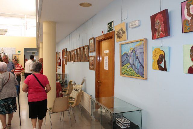 El Centro de Mayores de Puerto de Mazarrón culmina su mayo cultural con una exposición