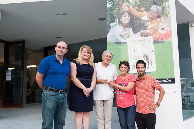 Blas Miras y Virginia García presentan en Puerto de Mazarrón sus dos nuevos libros infantiles