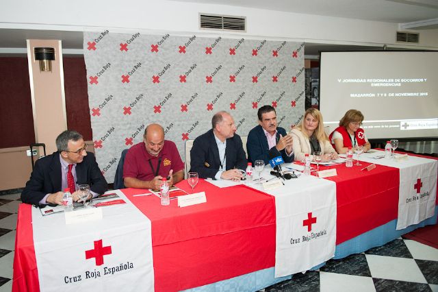 Mazarrón acoge una nuevas jornadas de emergencias regionales de Cruz Roja