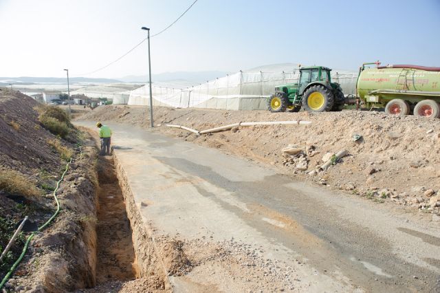 Acondicionado el camino de la Loma del Pedregal l en Cañada de Gallego