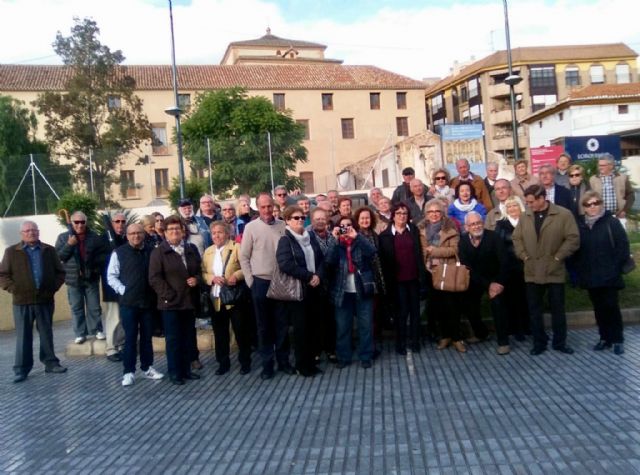 Viaje a Lorca de los usuarios del centro de día de personas mayores