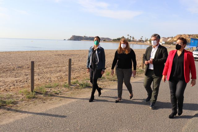 El PP insta en las Cortes al Gobierno de España a que ejecute las obras del paseo marítimo del Alamillo en el Puerto de Mazarrón