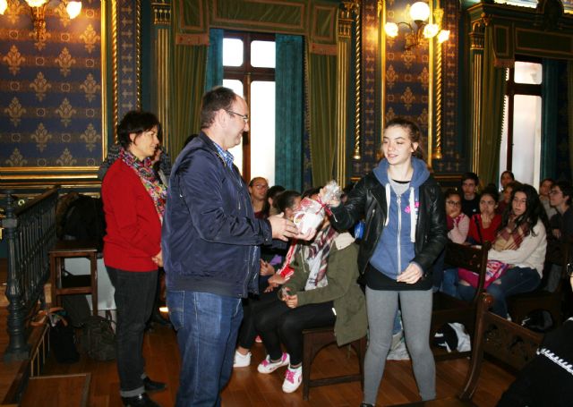 Alumnos de intercambio franceses visitan Casas Consistoriales