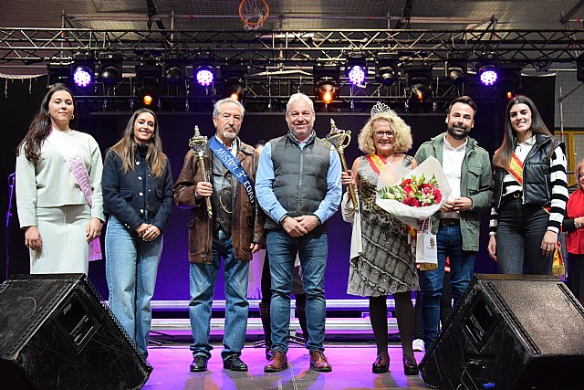 María López Rubio y José González Rey, Reina y Míster Tercera Edad de las Fiestas Patronales en honor a la Purísima