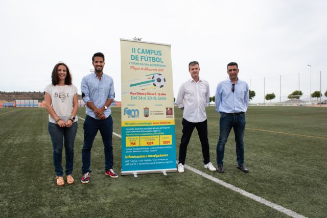 Campus de fútbol y tecnificación de porteros en el Complejo Deportivo