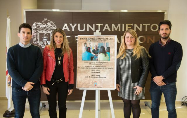 Los docentes jubilados de Mazarrón recibirán un homenaje tras una conferencia de César Bona