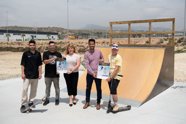 Puerto de Mazarrón acoge dos jornadas de las ligas oficiales de skateboarding y scooter