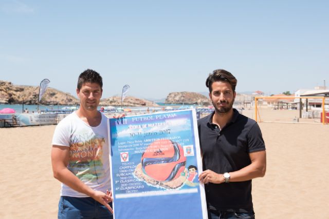 Cinco equipos disputarán el VII torneo de fútbol playa bahía de Mazarrón