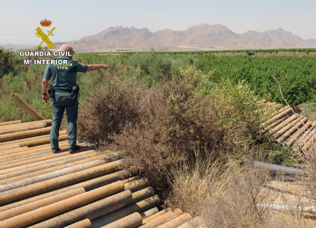 La Guardia Civil localiza 70 toneladas de residuos tóxicos en un paraje de Mazarrón