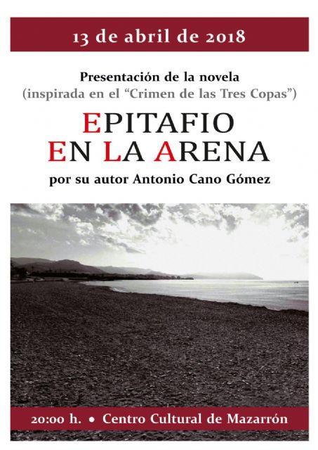 El crimen de las tres copas inspira la primera novela de Antonio Cano