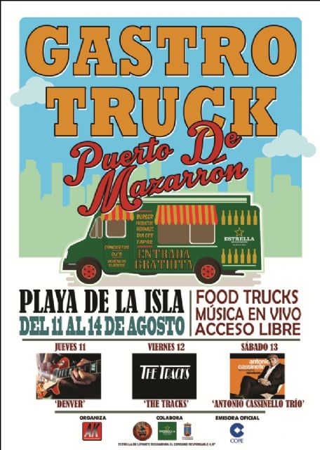 Comienza Gastro Truck junto a la playa de la Isla