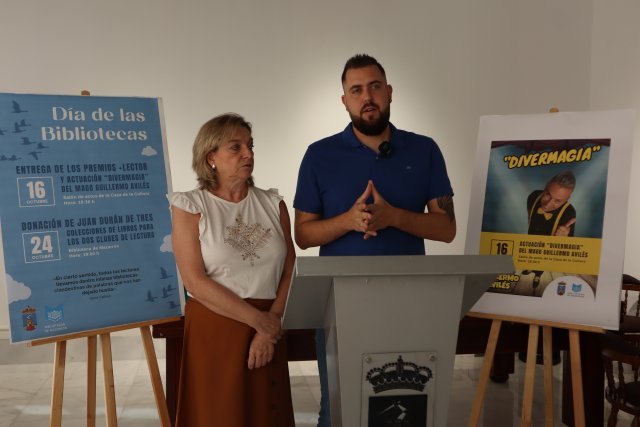 El Ayuntamiento de Mazarrón celebra el Día de las Bibliotecas con actividades especiales para fomentar la lectura y el acceso a la cultura