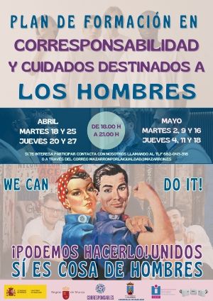 Plan de formación en corresponsabilidad y cuidados destinados a los hombres