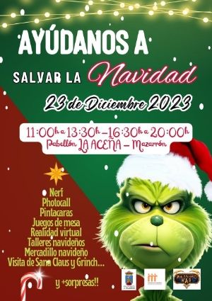 ´Ayúdanos a Salvar la Navidad´, una jornada llena de sorpresas y diversión el próximo sábado 23 de diciembre