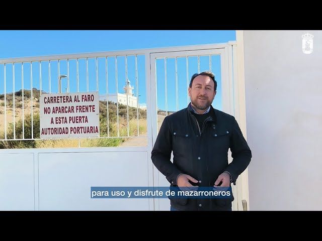 Turismo solicita la cesión del uso del entorno del Faro de Puerto de Mazarrón