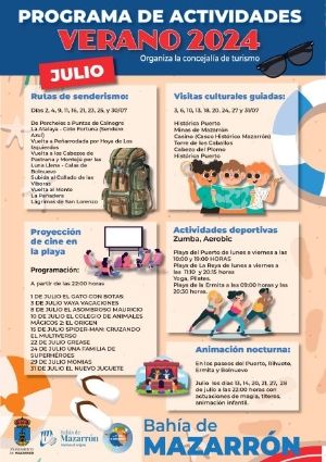 Presentación programación verano 2024 de la Concejalía de Turismo