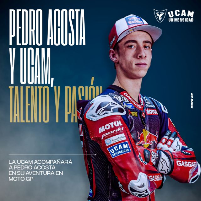 Pedro Acosta se une a la familia deportiva de la UCAM