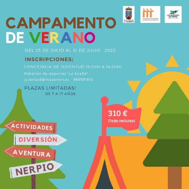 Campamento de verano en Nerpio