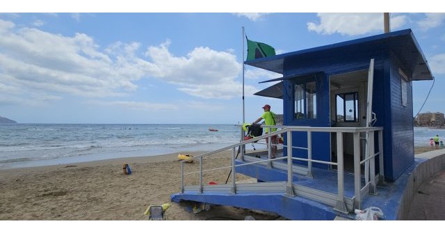 Plan de de vigilancia y salvamento en playas de Mazarrón 2024