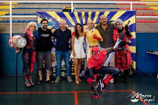 Gran éxito de la Ii edición del “Cómic Fan Day” en Mazarrón