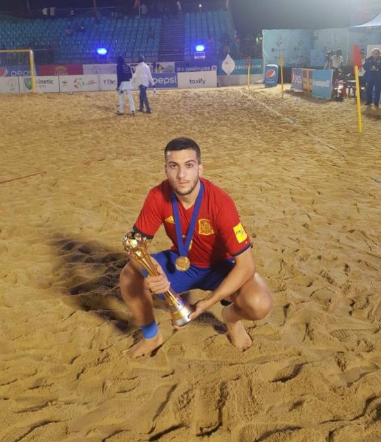 Bernal López campeón internacional con la Selección Española