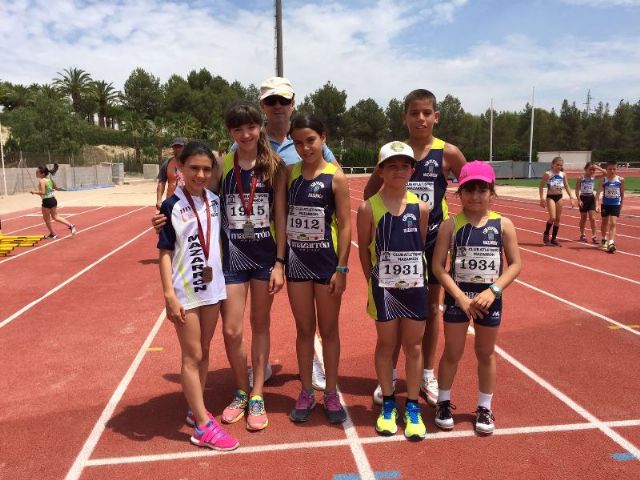 El Club Atletismo Mazarrón consigue cuatro nuevas medallas en la final regional de categorías inferiores