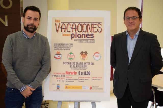 El lunes se abre el plazo de inscripción para las Escuelas de Navidad 'Estas vacaciones tenemos planes'