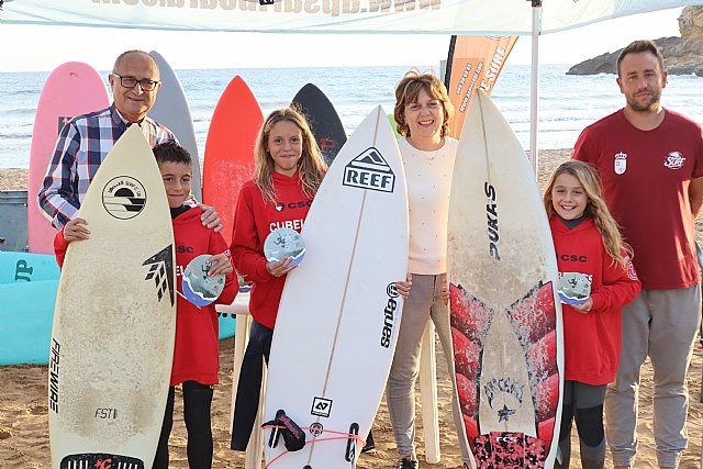 La duocémina edición del surfito bahía de Mazarrón se ha celebrado este fin de semana