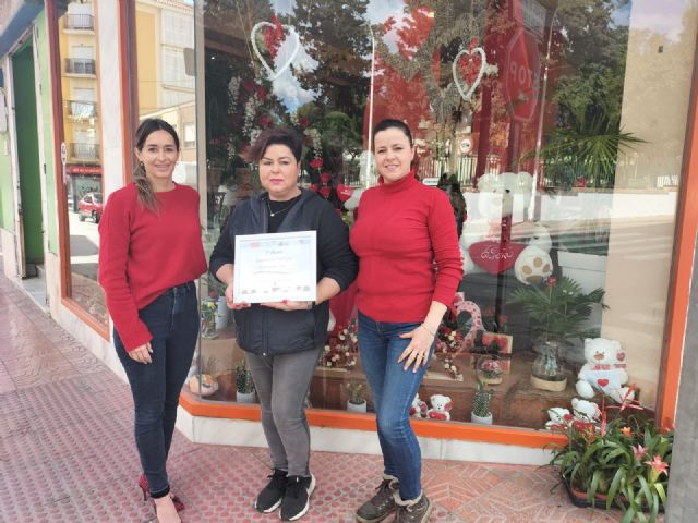 Entrega de premios concurso de escaparates San Valentín