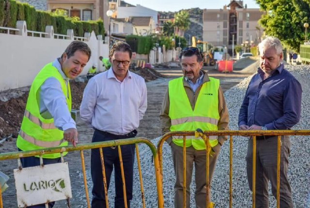 Finalizan las obras de remodelación de la avenida del Mediterráneo en Puerto de Mazarrón