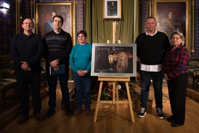 La Virgen de la Soledad protagoniza el cartel de Semana Santa de Mazarrón