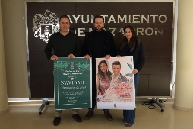 El Centro de Día de Mayores celebra la Navidad con coros, tradición y convivencia