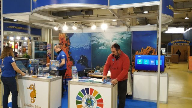 Mazarrón presente en la feria ´M editerránea diving show´ de Cornellá de Llobregat