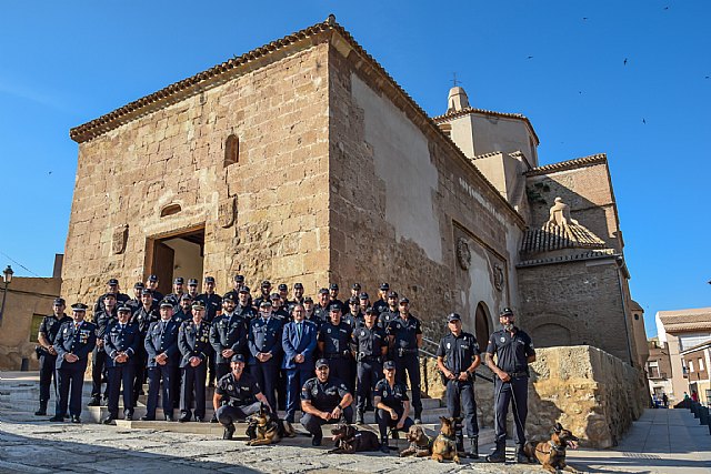 La Policía Local honra a su patrón, el Sagrado Corazón de Jesús