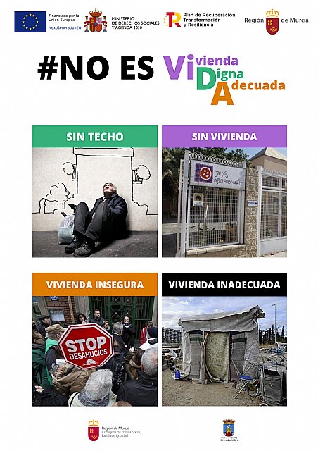 Campaña de sensibilización 'no es vida'