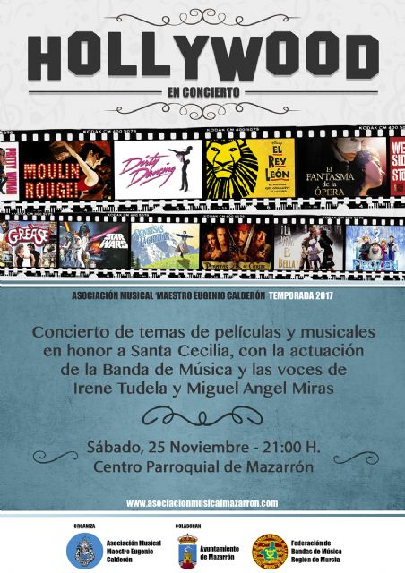 Música de cine para celebrar Santa Cecilia