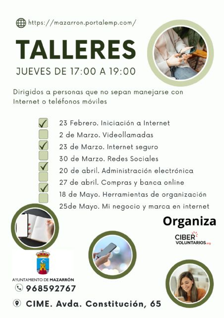 Inicio de los talleres para potenciar el uso de la tecnología