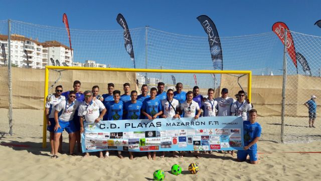 El Bala Azul FP se proclama subcampeón de la liga nacional de fútbol playa