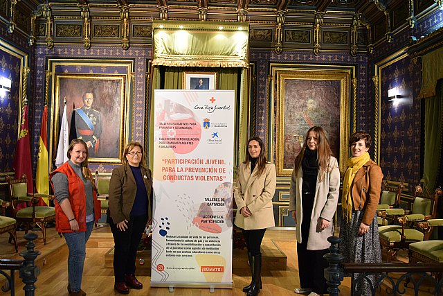 Mazarrón presenta el programa 'participación juvenil para la prevención de conductas violentas'