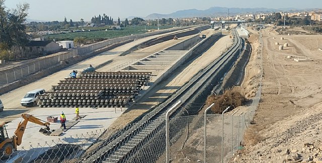 Adif AV culmina un nuevo hito en la construcción de la nueva LAV Murcia-Almería