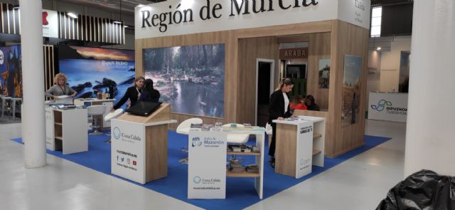 Mazarrón estuvo presente en la feria de Valladolid Intur 2022