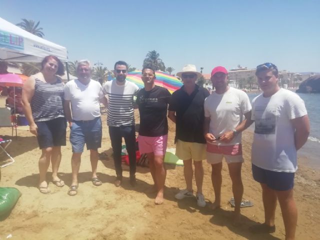 La jornada de convivencia organizada por D´Genes en Puerto de Mazarrón para despedir el curso 2018/19 transcurrió en un inmejorable ambiente