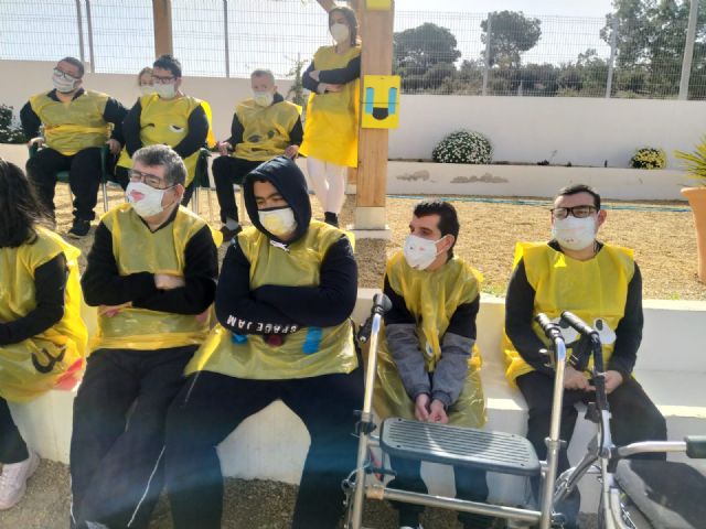 Carnaval en el centro de día de personas con discapacidad intelectual de Mazarrón